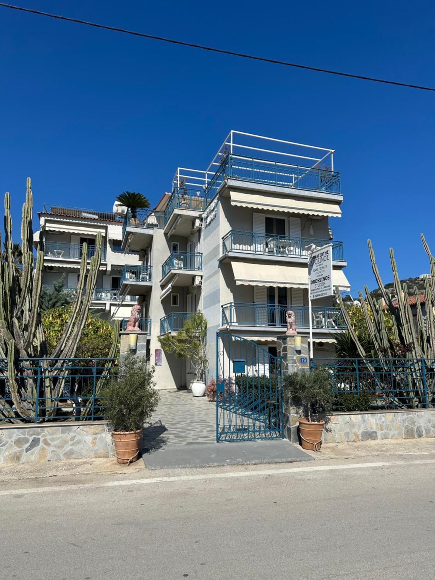 Drossinos Studios Poros Town Ngoại thất bức ảnh